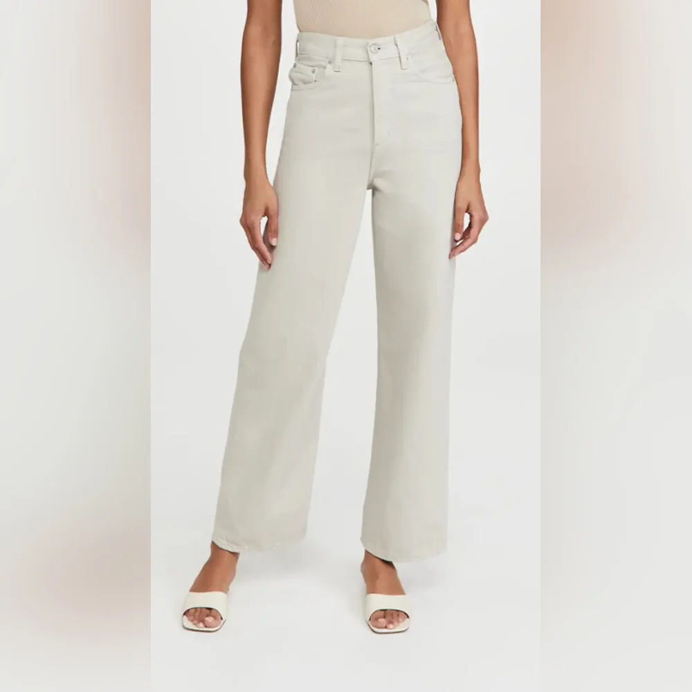 Levi's Premium High Loose Jeans Pants Mushroom Grey Gray - Picture 1 of 14